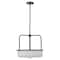 Nuvo Warren - 17 Inch Pendant - Gun Metal with Satin White Glass 60/8037 - alternate 6